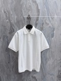 Fendi 26SS Classic Full GG Printed Collar Short Sleeved Polo Shirt