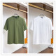 Prada 26SS Fashion 7A Antibacterial T-shirt Unisex Casual Versatile Short Sleeve