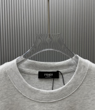 Fendi Classic Simple Embroidered Short Sleeves Unisex Fashion Casual Versatile T-shirt
