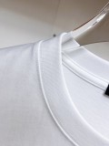Prada 26SS Fashion 7A Antibacterial T-shirt Unisex Casual Versatile Short Sleeve