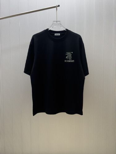 Burberry Personalized Embroidered Logo Short Sleeve Couple Fashion Casual Versatile T-shirt