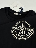 Moncler Classic Logo Printed Short Sleeve Couple Casual Loose T-shirt