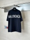 Balenciaga 26SS Classic Tape Logo Printed Short Sleeve Couple Casual Loose T-shirt