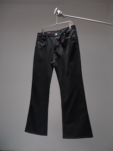 Gucci 26SS Classic Horseneck Buckle Versatile Casul Jeans