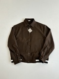 Loewe 26SS Fashion Brown Long sleeved Collar Shirt Jacket