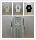 Loewe Fashion Logo Printed Short Sleeve Couple Fashion Casual Versatile T-shirt