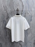 Louis Vuitton 26SS New Classic Full Logo Button Collar Polo Shirt Short Sleeve