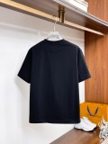 Fendi 26SS Fashion Embroidered Logo T-shirt Unisex Casual Versatile Short Sleeve