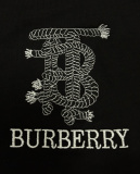 Burberry Personalized Embroidered Logo Short Sleeve Couple Fashion Casual Versatile T-shirt