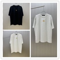 Fendi Classic Simple Embroidered Short Sleeves Unisex Fashion Casual Versatile T-shirt