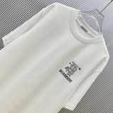 Burberry Personalized Embroidered Logo Short Sleeve Couple Fashion Casual Versatile T-shirt