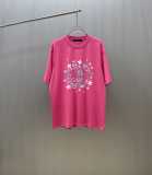 Louis Vuitton 26SS Fashion Logo Printed T-shirt Unisex Casual Versatile Short Sleeve
