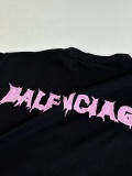 Balenciaga Fashion Personalized Logo Round Neck Short Sleeve Unisex Casual Loose T-shirt