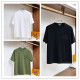 Loewe 26SS Fashion Embroidery Logo 7A Antibacterial T-shirt Unisex Casual Versatile Short Sleeve