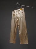 Louis Vuitton 26SS Retro Fading Logo Printed Zipper Jeans