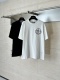 Moncler Classic Logo Printed Short Sleeve Couple Casual Loose T-shirt