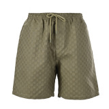 Gucci Fashion Full GG Jacquard Shorts Couple Versatile Casual Pants