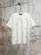 Louis Vuitton Unisex Fashion Hot Diamond Logo Round Neck Knitted Short Sleeve