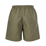 Gucci Fashion Full GG Jacquard Shorts Couple Versatile Casual Pants