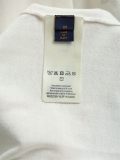 Louis Vuitton Unisex Fashion Hot Diamond Logo Round Neck Knitted Short Sleeve