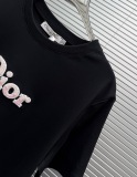 Dior 26SS Fashion 3D Embroidered Logo Short Sleeve Casual Versatile T-shirt