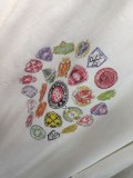 Balenciaga 26SS Fashion Medal Logo Printed T-shirt Couple Versatile Casual Short Sleeve