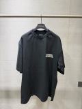 Balenciaga 26SS Classic Tape Label Short Sleeve Couple Versatile Casual T-shirt