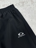Balenciaga 26SS Classic Embroidered Logo Drawstring Casual Shorts