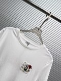 Loewe 26SS Fashion Embroidered Logo Short Sleeve Casual Versatile T-shirt