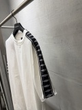 Balenciaga 26SS Fashion Contrast Spliced Sleeves T-shirt Couple Versatile Casual Short Sleeves