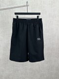 Balenciaga 26SS Classic Embroidered Logo Drawstring Casual Shorts