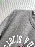 Louis Vuitton 26SS Fashion Iris Logo Printed Round Neck T-shirt Couple Casual Oversize Short Sleeve