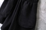 Balenciaga Classic Embroidered BB Casual Shorts Couple Retro Versatile Sports Pants