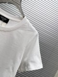 Chanel Fashion Embroidered Logo T-shirt Women's Versatile Casual Short Sleeves