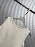 Chanel Women's Fashion Embroidered Logo Versatile Sleeveless Tank Top
