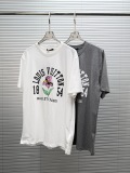 Louis Vuitton 26SS Fashion Iris Logo Printed Round Neck T-shirt Couple Casual Oversize Short Sleeve