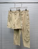 Louis Vuitton Fashion Inkjet Embroidered Logo Casual Versatile Work Pants