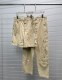Louis Vuitton Fashion Inkjet Embroidered Logo Casual Versatile Work Pants