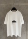 Balenciaga Classic Patchwork Embroidered Short Sleeve Couple Versatile Casual T-shirt
