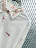 Chanel 2026 Women's Fashion Heavy Industry Bead Embroidered Long Sleeve Shirt