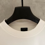 Balenciaga Classic Patchwork Embroidered Short Sleeve Couple Versatile Casual T-shirt