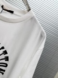Louis Vuitton 26SS Fashion Iris Logo Printed Round Neck T-shirt Couple Casual Oversize Short Sleeve