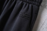 Balenciaga Classic Embroidered BB Casual Pants Couple Loose Sports Pants