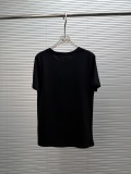 Dior 2026 Women's Fashion Nail Bead Embroidered Round Neck T-shirt Unisex Casual Loose Short Sleeve