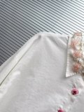 Chanel 2026 Women's Fashion Heavy Industry Bead Embroidered Long Sleeve Shirt