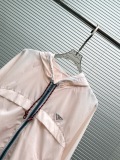Prada Fashion Windproof and Sunscreen Zipper Hoodie Lightweight Jacket