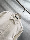 Gucci 2026 New Fashion Full Logo Jacquard Versatile Casual Shirt Set