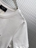 Chanel Fashion Embroidery LogoT-shirt Women's Versatile Casual Short Sleeves