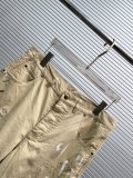 Louis Vuitton Fashion Inkjet Embroidered Logo Casual Versatile Work Pants