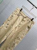 Louis Vuitton Fashion Inkjet Embroidered Logo Casual Versatile Work Pants